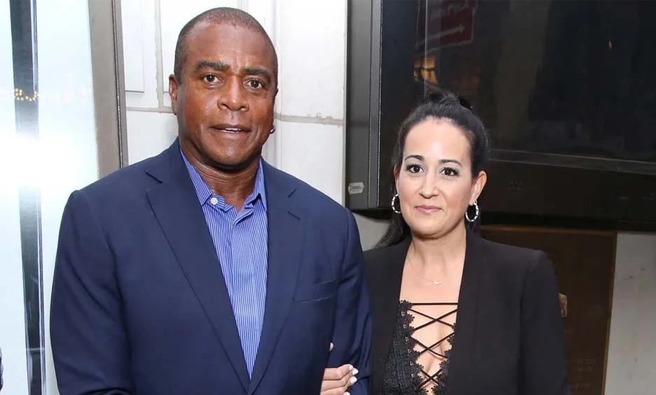 Ana Luz Rodriguez Paz with Ahmad Rashad