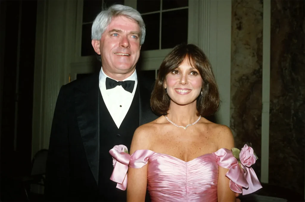 Phil Donahue and marlo thomas