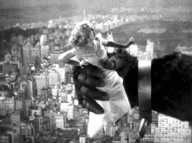 viral scene from Fay Wray and King Kong